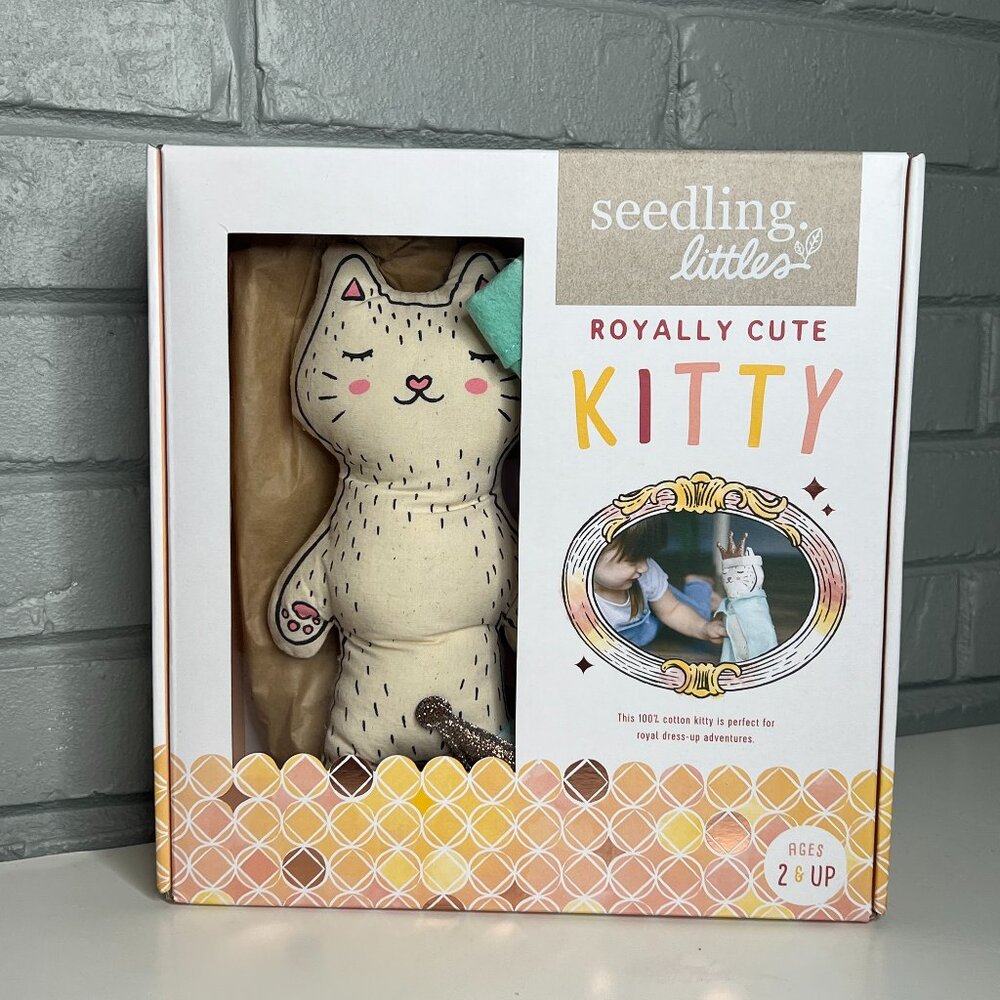 Brand NEW! Seedling Littles – Royally Cute Kitty